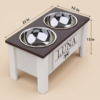Elevated Dog Bowl with Storage