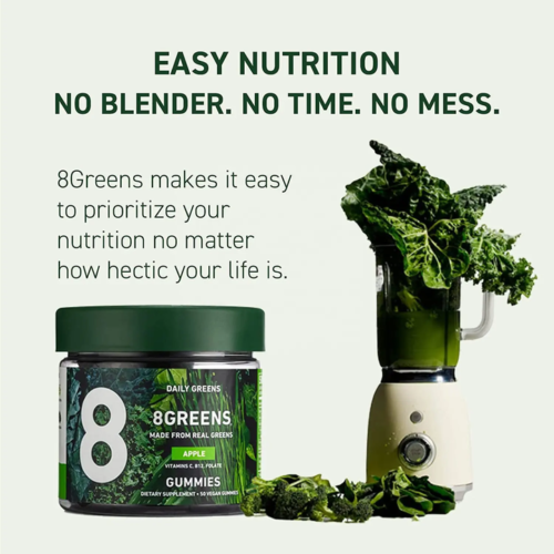 Daily Greens Apple Flavor Gummies